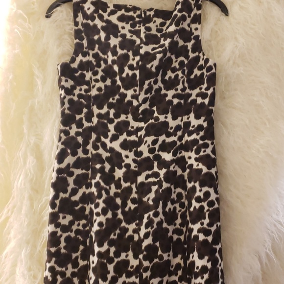 ANN TAYLOR Super Cute Leopard Print Dress - Picture 3 of 5